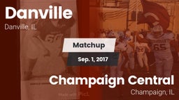 Matchup: Danville vs. Champaign Central  2017