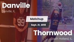 Matchup: Danville vs. Thornwood  2018