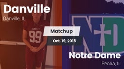 Matchup: Danville vs. Notre Dame  2018