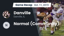 Recap: Danville  vs. Normal (Community) 2019