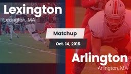 Matchup: Lexington vs. Arlington  2016