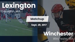 Matchup: Lexington vs. Winchester  2017