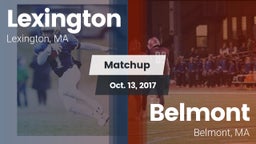 Matchup: Lexington vs. Belmont  2017