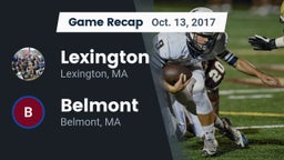 Recap: Lexington  vs. Belmont  2017