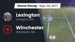 Recap: Lexington  vs. Winchester  2017