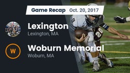 Recap: Lexington  vs. Woburn Memorial  2017
