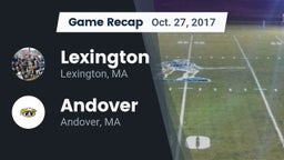 Recap: Lexington  vs. Andover  2017