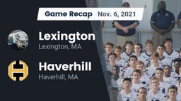 Recap: Lexington  vs. Haverhill  2021