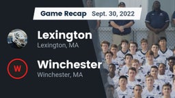 Recap: Lexington  vs. Winchester  2022