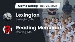 Recap: Lexington  vs. Reading Memorial  2022