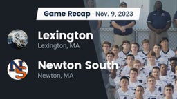 Recap: Lexington  vs. Newton South  2023
