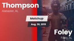Matchup: Thompson vs. Foley  2019