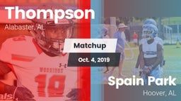Matchup: Thompson vs. Spain Park  2019