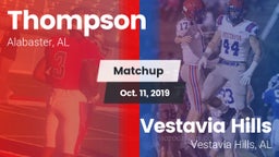 Matchup: Thompson vs. Vestavia Hills  2019