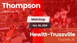 Matchup: Thompson vs. Hewitt-Trussville  2019