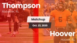 Matchup: Thompson vs. Hoover  2020
