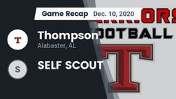 Recap: Thompson  vs. SELF SCOUT 2020