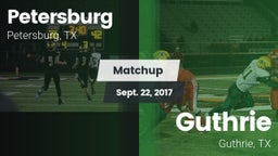 Matchup: Petersburg vs. Guthrie  2017