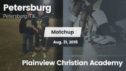 Matchup: Petersburg vs. Plainview Christian Academy 2018
