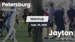 Matchup: Petersburg vs. Jayton  2020