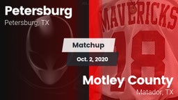 Matchup: Petersburg vs. Motley County  2020