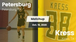 Matchup: Petersburg vs. Kress  2020