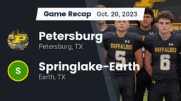 Recap: Petersburg  vs. Springlake-Earth  2023