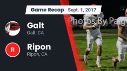 Recap: Galt  vs. Ripon  2017