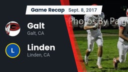 Recap: Galt  vs. Linden  2017