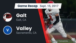 Recap: Galt  vs. Valley  2017