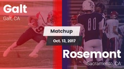 Matchup: Galt vs. Rosemont  2017