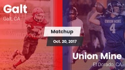 Matchup: Galt vs. Union Mine  2017