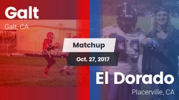 Matchup: Galt vs. El Dorado  2017