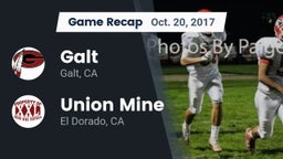 Recap: Galt  vs. Union Mine  2017