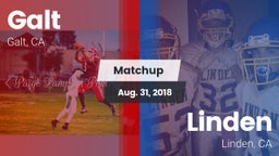 Matchup: Galt vs. Linden  2018