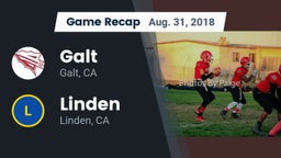 Recap: Galt  vs. Linden  2018