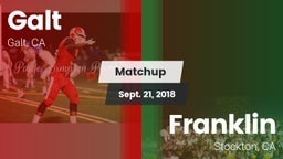 Matchup: Galt vs. Franklin  2018