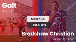 Matchup: Galt vs. Bradshaw Christian  2018