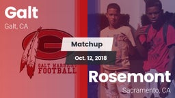Matchup: Galt vs. Rosemont  2018