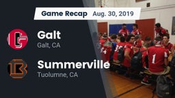 Recap: Galt  vs. Summerville  2019