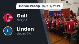 Recap: Galt  vs. Linden  2019