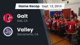 Recap: Galt  vs. Valley  2019