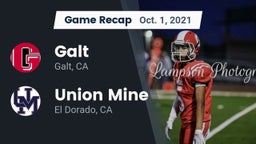 Recap: Galt  vs. Union Mine  2021
