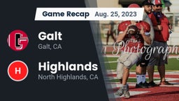 Recap: Galt  vs. Highlands  2023