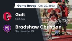 Recap: Galt  vs. Bradshaw Christian  2023