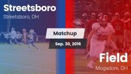 Matchup: Streetsboro vs. Field  2016