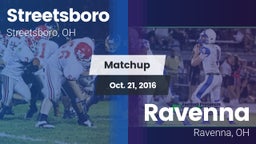 Matchup: Streetsboro vs. Ravenna  2016