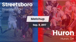 Matchup: Streetsboro vs. Huron  2017