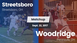 Matchup: Streetsboro vs. Woodridge  2017