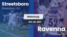 Matchup: Streetsboro vs. Ravenna  2017